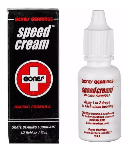 Imagem 3 de 4 de Rolamentos Red Bones Original Oficial +espaçador+speed Cream