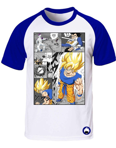 Remera Camiseta Anime Manga Dragon Ball Z Goku Ssj-nika.mvd