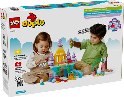 Lego Duplo | Palácio Subaquático Mágico de Ariel da Disney 10435