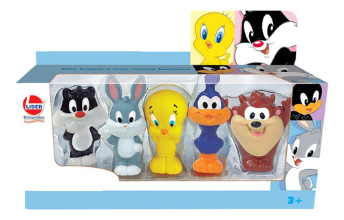 Kit Dedoches Looney Tunes Com 5 Figuras 3053