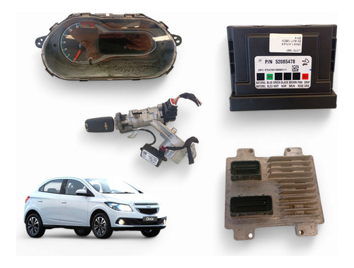 Kit Code Injeção Gm Onix 1.4 Flex 8v Aut 2014 E8312659379