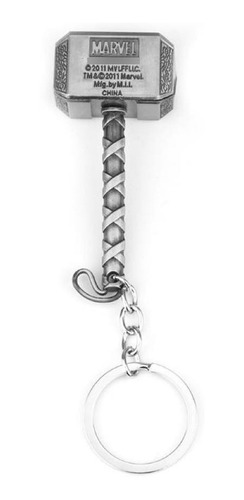 Thor Marvel Dije Llavero Martillo Mjolnir Ragnarok Loki