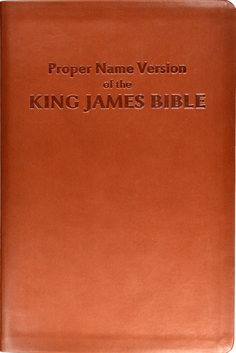 Libro Proper Name Version Of The King James Bible-inglés
