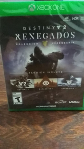 Destiny 2  Renegados  Coleccion Legendaria - Xbox One