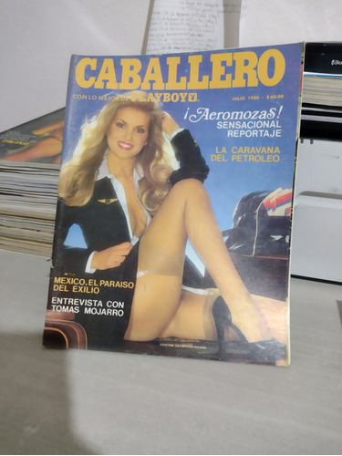 Revista Caballero Aeromozas #161 Julio De 1980