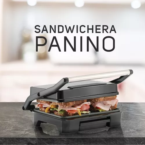 Plancha Grill Sandwichera Y Panini Press 2 Rebanadas