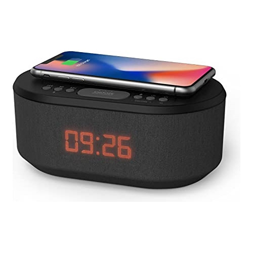 Reloj Despertador De Radio De Noche Con Cargador Usb