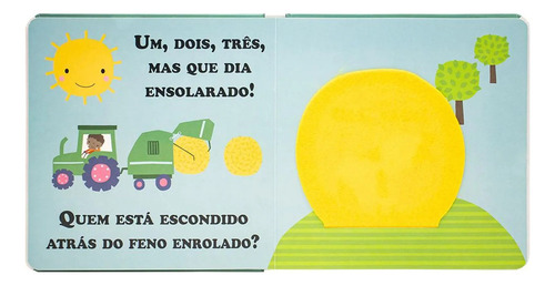 Livro Amigos Fofinhos - Esconde-esconde: Fazenda, De Really Decent Books. Editorial Happy Books, Capa Capa Dura, Edição 1 Em Português, 2024