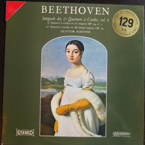 Vinilo Beethoven Integrale Des 17 Quatuors A Cordes, Vol.6