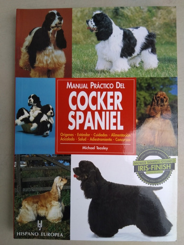 Libro Ilustrado Cocker Spaniel Manual Práctico Español Origi