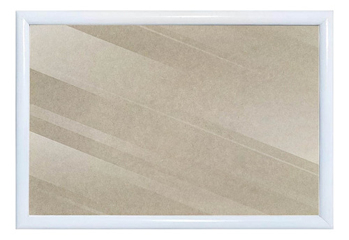 1 Marco De Madera Con Acrílico 60 X 85cm Todo Incluido Blanco