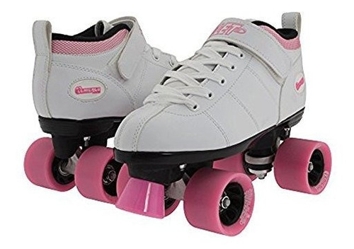 Chicago Bullet Speed Roller Patines Para Mujer Color Blanco