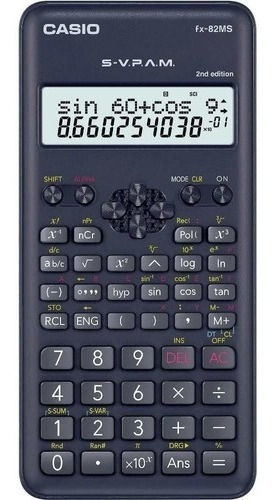 Calculadora Científica Bolso Casio Fx-82 Ms 240f Data Editor