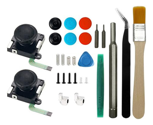 Pack 27 En 1: Kit Reparacin Joy-con Switch Sin Drift