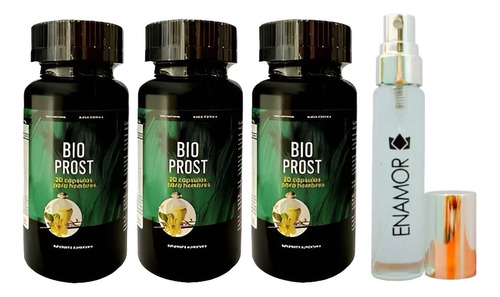 Promo Bioprost Original Pack X3 + Enamor Feromona Masc 15ml