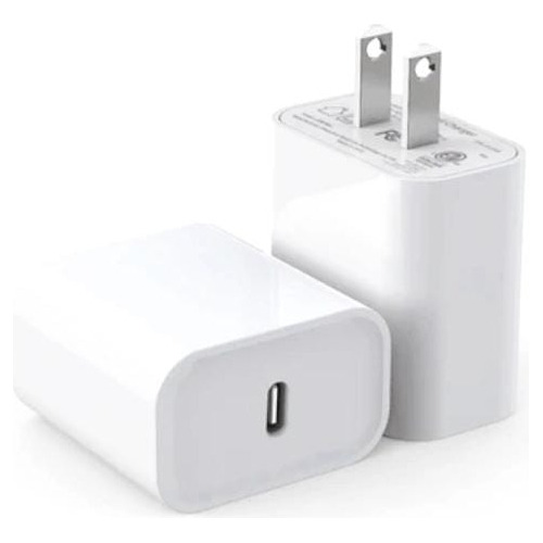 Adaptador Cargador Usb C Rapido 20w Para: iPhone 11 12 13 14