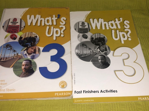 What´s Up? 3 Student´s Book + Workbook + Activities- Pearson