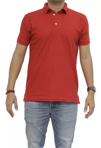 Playera Tipo Polo Color Rojo Caballero Algodón Peinado en venta en Tuxtla  Gutiérrez Chiapas por sólo $ 185.00 - OCompra.com Mexico