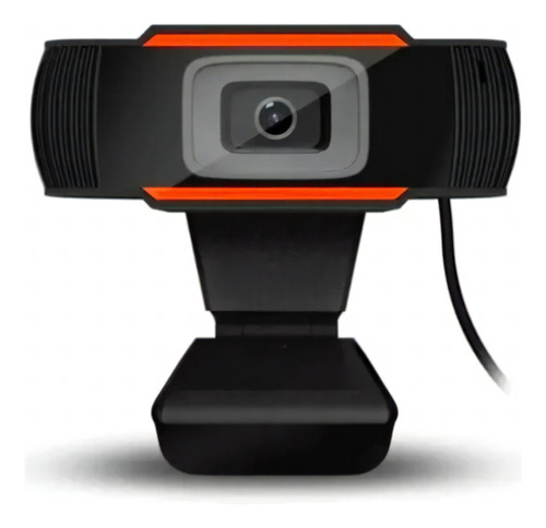 Webcam Wesdar Usb Full Hd 1080p Con Micrófono Incorporado Color Negro