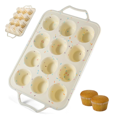 Moldes Silicona Para Magdalenas Molde Para Muffins 12 Tazas