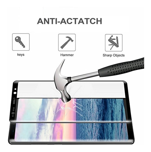 Vidrio Templado Full Glue 3d Curvo Samsung S8