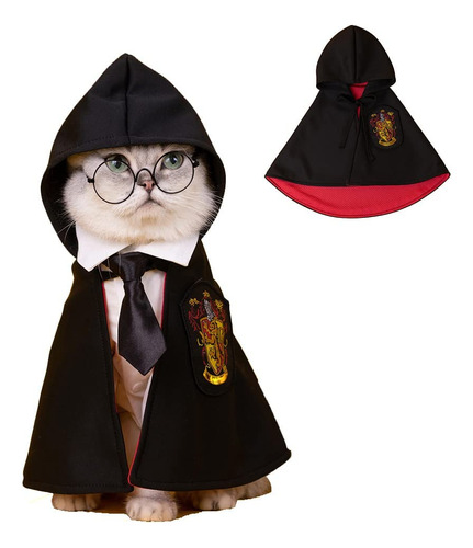 Capa Cosplay Para Mascotas Harry Potter 
