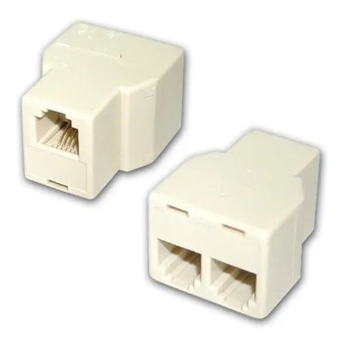 Adaptador Telefónico Rj11 1 A 2 Jacks 4 Hilos 300-074 Te103