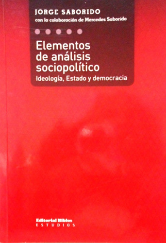 Elementos De Análisis Sociopolítico Saborido 