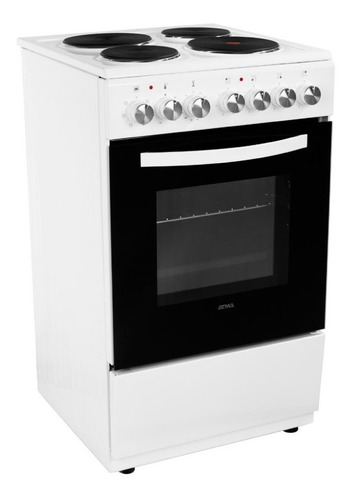 Cocina Eléctrica Atma Cch052b 4 Hornallas Grill 50cm Pce