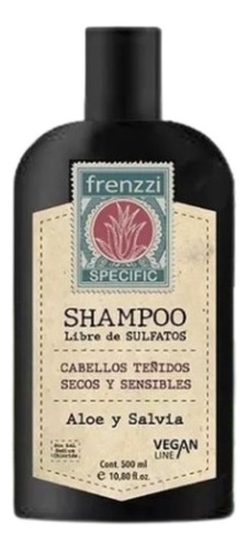 Shampoo Libre De Sulfatos - Siliconas Y Parabenos - Frenzzi