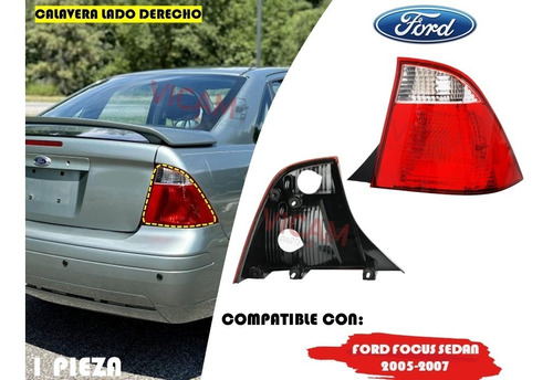 Calavera Ford Focus Sedan 2005-2007 Lado Derecho