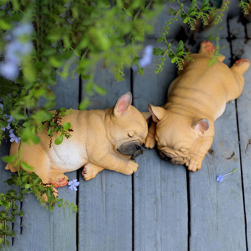 Regalo Bulldog Franz Decoracion Jardin Estatua Perro Al Aire