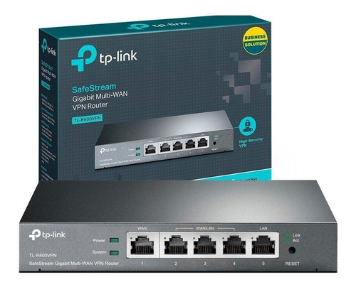 Router Tp Link Tl R600vpn Gigabit Safe Stream Vpn Multi Wan 