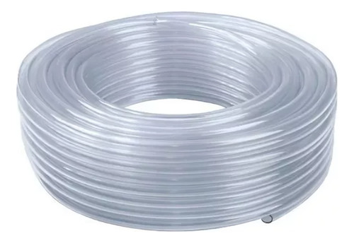 Manguera Caño Pvc Cristal 6mm X 9mm Rollo De 50 Metros 