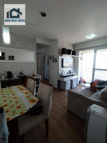Imagem 5 de 21 de Apartamento Com 2 Dormitórios À Venda, 53 M² Por R$ 295.000,00 - Ponte Grande - Guarulhos/sp - Ap1379