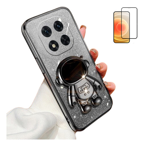 Funda Para Xiaomi Poco X7 Pro 5g Polvo Flash Astronauta+mica