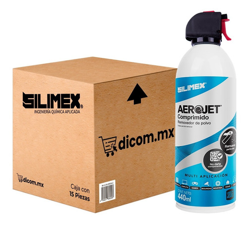 Aerojet Aire Comprimido De 440 Ml - Caja Máster