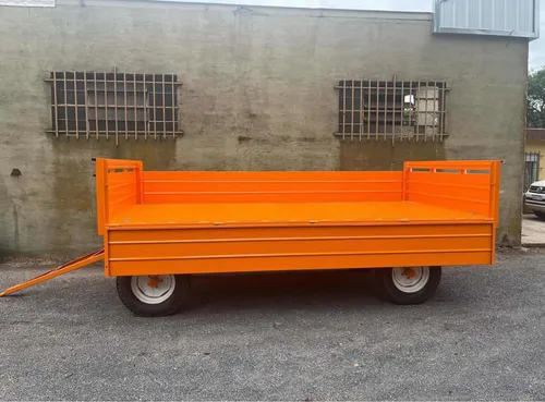 Acoplado Rural Mauro 3/4tn Medida 4x2 Mt Con Barandas.
