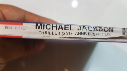 Imagen 6 de 6 de Cd Michael Jackson 25 Th Thriller Nuevo Solo-hifi