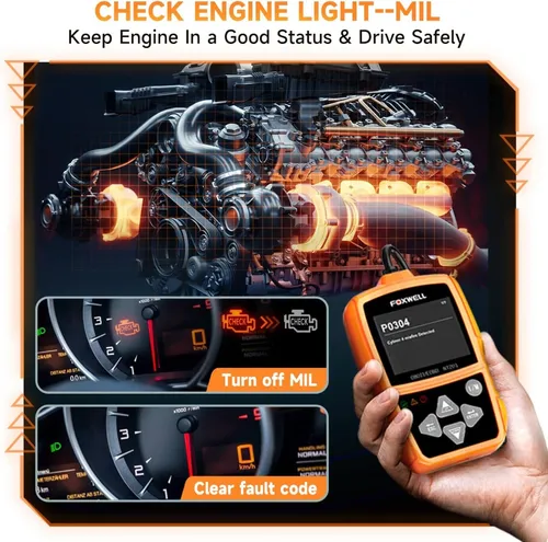 Escaner Automotriz Foxwell Nt 201 Multimarca