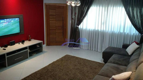 Sobrado Com 3 Dormitórios À Venda, 192 M² Por R$ 749.000,00 - Vila Antonieta - São Paulo/sp - So0031