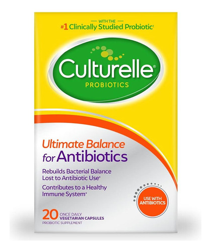 Culturelle Ultimate Balance Antibiotics 20 Capsulas Antibiotico