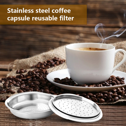 Copo De Filtro De Café De Aço Inoxidável Para Senseo
