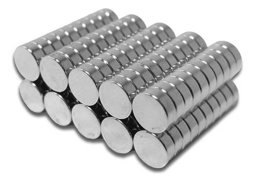Imã De Neodímio / Super Forte / 6mm X 2mm * 10 Peças