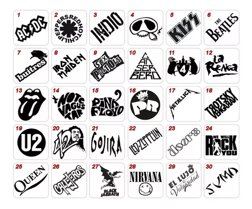 Stickers Rock  MercadoLibre 📦