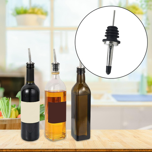 12 Peças De Rolha De Garrafa Dispensadora De Óleo Estilo B