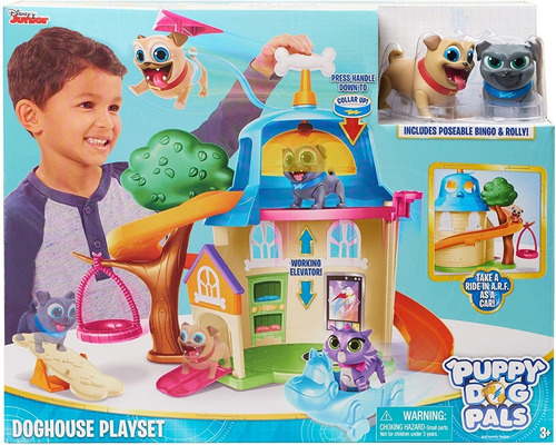 Imagen 1 de 4 de Just Play Dog Puppy Pals Jeugo De Casa, Multicolor