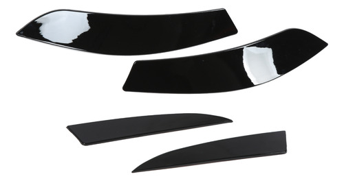 Kit De Luces Traseras Para Cejas, 4 Unidades, Abs, Negras, R