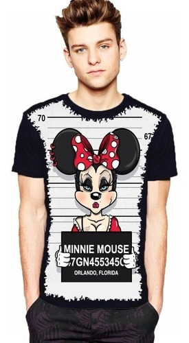 Camiseta Adolescente Legal - Minnie - Presa