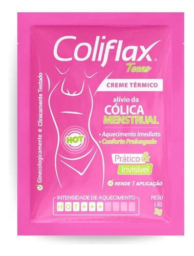 Coliflax Teens Creme Térmico Sachê Com 2g